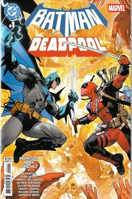SALE: BATMAN DEADPOOL #1A (2025) GRANT MORRISON / DAN MORA 1ST PRINT ~ UNREAD NM
