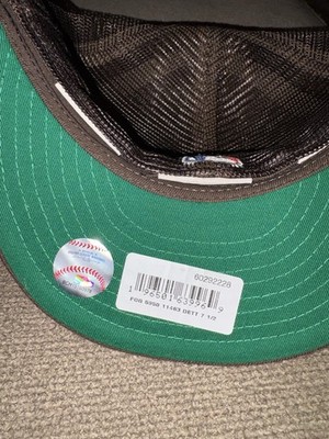 Fear Of God Hat Cap Brown Essentials New Era Baseball Trucker 7 1