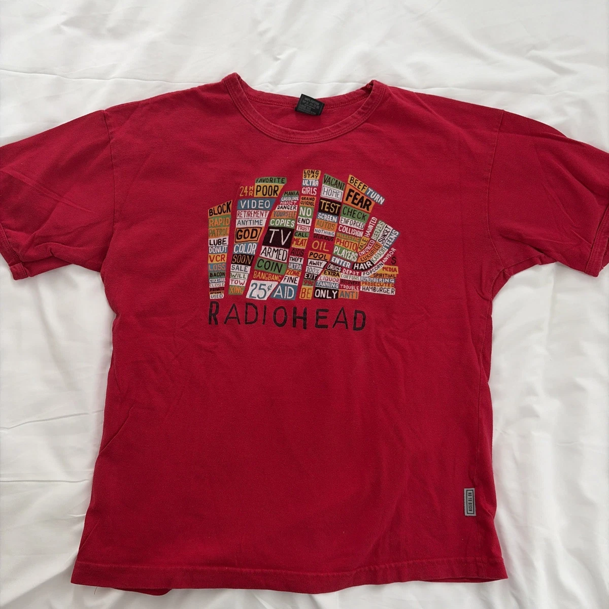 Radiohead Shirt for sale - eBay