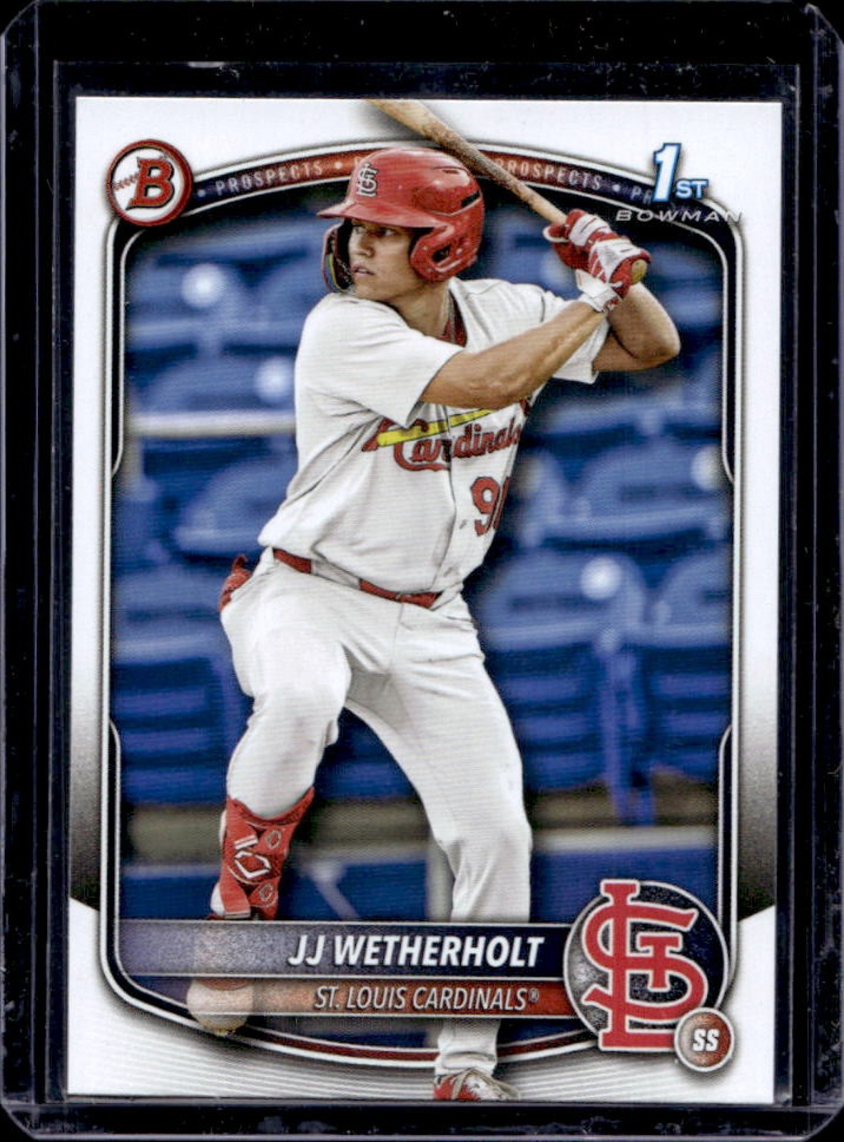 2025 Bowman JJ Wetherholt 1st Prospect #BP-22 Cardinals