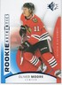 25-26 2025-26 SP Oliver Moore BLUE ROOKIE Authentics #116-Blackhawks