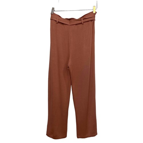 Hiatus Neu mit Etikett Rouge Rosa Strick Cropped Paperbag Taille Hose Damengröße M Lounge - Bild 4 von 8