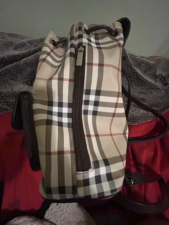 Vintage Burberry Backpack  - Image 4 of 4
