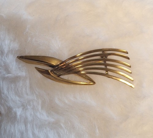 Brosche Anstecknadel Gold 333 8K Vintage alt Handarbeit Herstellerstempel Punzen - Bild 17 von 19