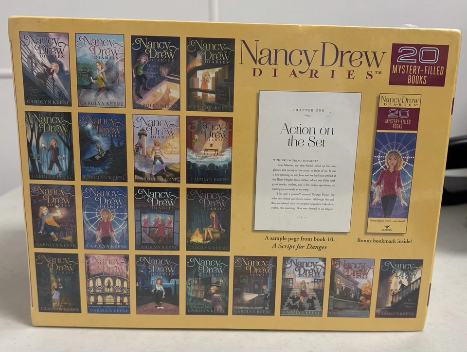 Nancy Drew Diaries By Carolyn Keene #1-20 Box Set Brand New - Image 3 of 4
