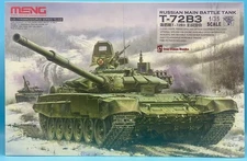 MENG 1/35 TS-028  Russian Main Battle Tank T-72B3 Brand New Complete Kit