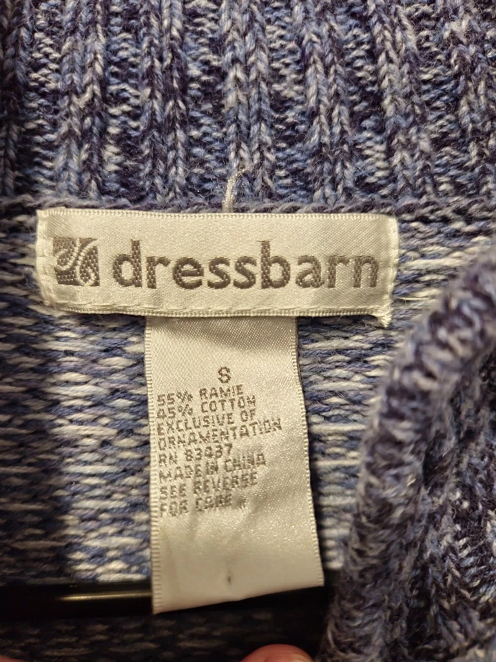 Copo de Nieve Invierno Navidad Vacaciones Cremallera Chaqueta Talla Pequeña Fair Isle Nordic  Foto 3 de 4