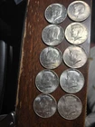 Lot of 10 - 1964 Kennedy Half Dollars – Brilliant Silver