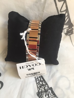 Coach Women W6183 Maddy Two Tone Set Bracelet Watch .No Box  display picture 3
