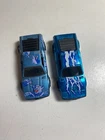 Vintage Hot Wheels 1982-83 Wind Splitter Shiny Blue Sports Car Lot of 2 Loose