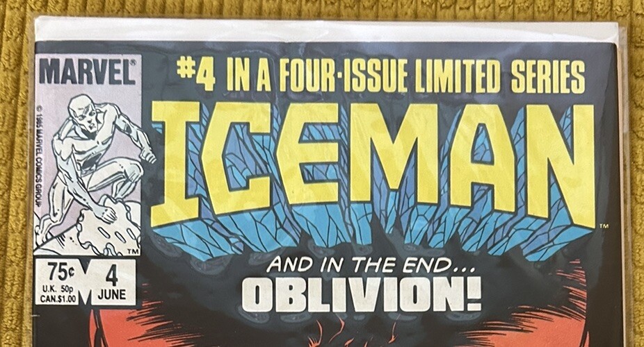 Iceman #4 (Marvel Comics June 1985) for sale online | eBay