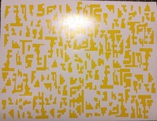 VINYL HIGH BAKE HIGH HEAT STENCIL - DIGITAL CAMO DOUBLE PACK - READY TO GO