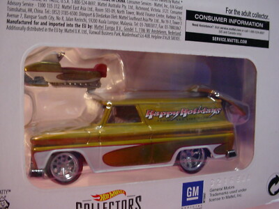 2016 HOLIDAY CAR '64 GMC PANEL & snowmobile☆gold☆RedLine real
