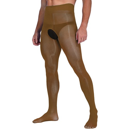 Calze collant uomo Sissy con piedi vuoti calze pantaloni collant lucidi calze - Foto 43 di 105