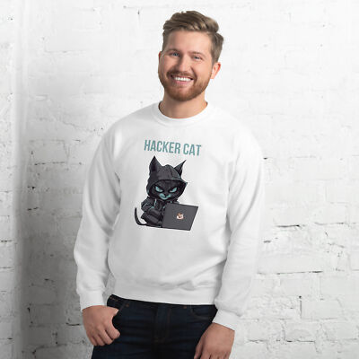 Hacker Cat - Unisex Sweatshirt