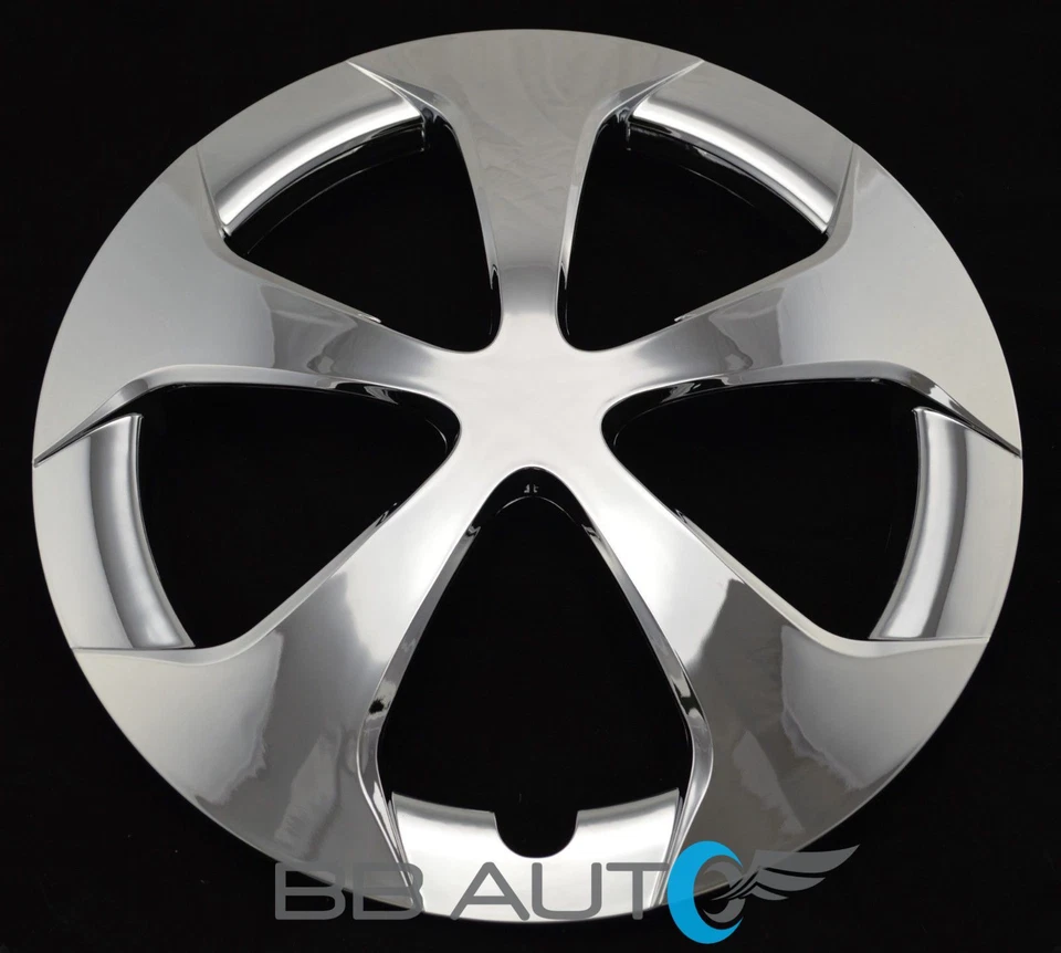 Juego de 4 Tapacubos NUEVOS 15" 5 Radios Cromados para Toyota PRIUS 2012-2015 Foto 2 de 4