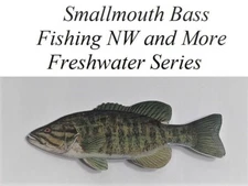Smallmouth Bass Hat or Lapel Pin - Freshwater Series