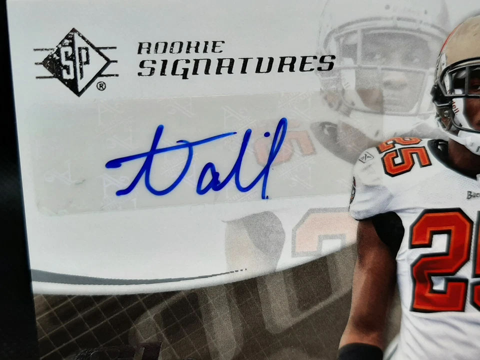 Aqib Talib | 2008 SP Authentic Signatures #158 Rookie RC Auto Football Card - Image 2 of 4