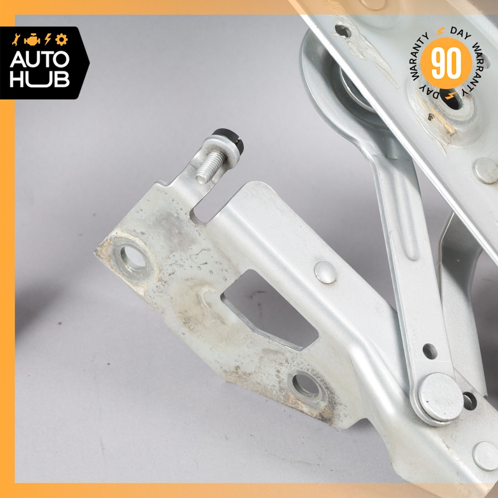 03-13 Bentley Continental GT GTC Hood Hinge Left & Right Side Set OEM