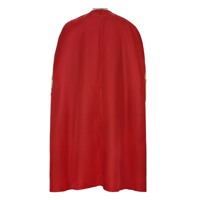 Алиса в стране чудес косплей красный король костюм король сердец принц красный плащ - Изображение 4 из 4