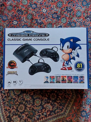 Originalkarton Mega Drive Classic Game Console (ohne Inhalt)