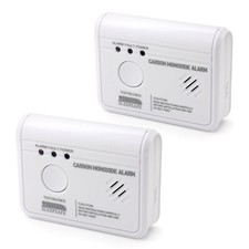 2 x Honeywell XC70 Alternatives - SleepSafe 10 Year Carbon Monoxide Alarm COA10 