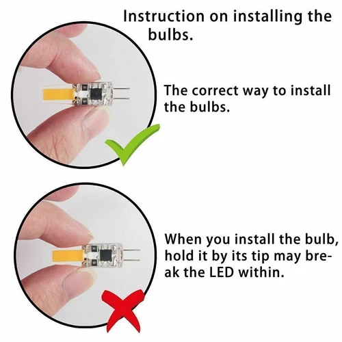 G4 LED Warm/Kaltesweiß 1W 3W COB Lampe Stiftsockel Leuchtmittel Birne AC/DC 12V - Bild 6 von 19