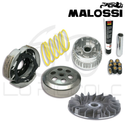 Malossi Variator Kit Clutch Bell Semi-pulley MBK Evolis 250 IE - Main Image
