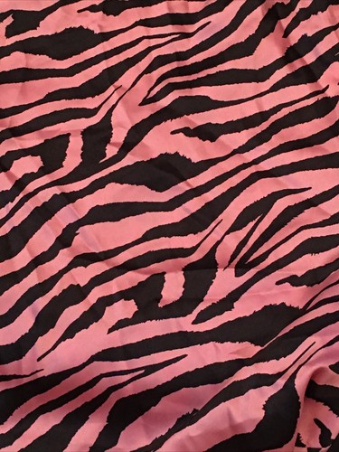 Victoria Secret Pink Black Zebra Pajama Pants Size L Sleepwear Bottoms Silky NWT - Picture 4 of 10