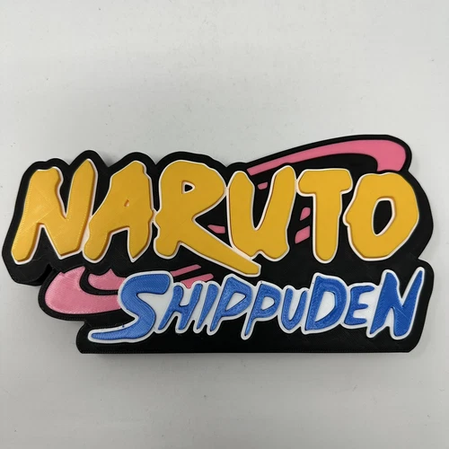 3D Printed NARUTO SHIPPUDEN (V2) Sign for your Funko Pops and collectibles