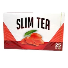 Slim Tea Goji Berry Flavored Green Tea with Garcinia Cambogia 25 Tea Bags