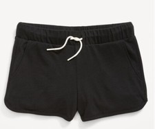 Old Navy Kids Girls Size Medium 8 Dolphin-Hem Cheer Shorts NWT .. Black