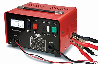 Maibaum MP716 12 & 24 V Volt Batterieladegerät Metallkoffer Auto Van Gewerbe 12 A