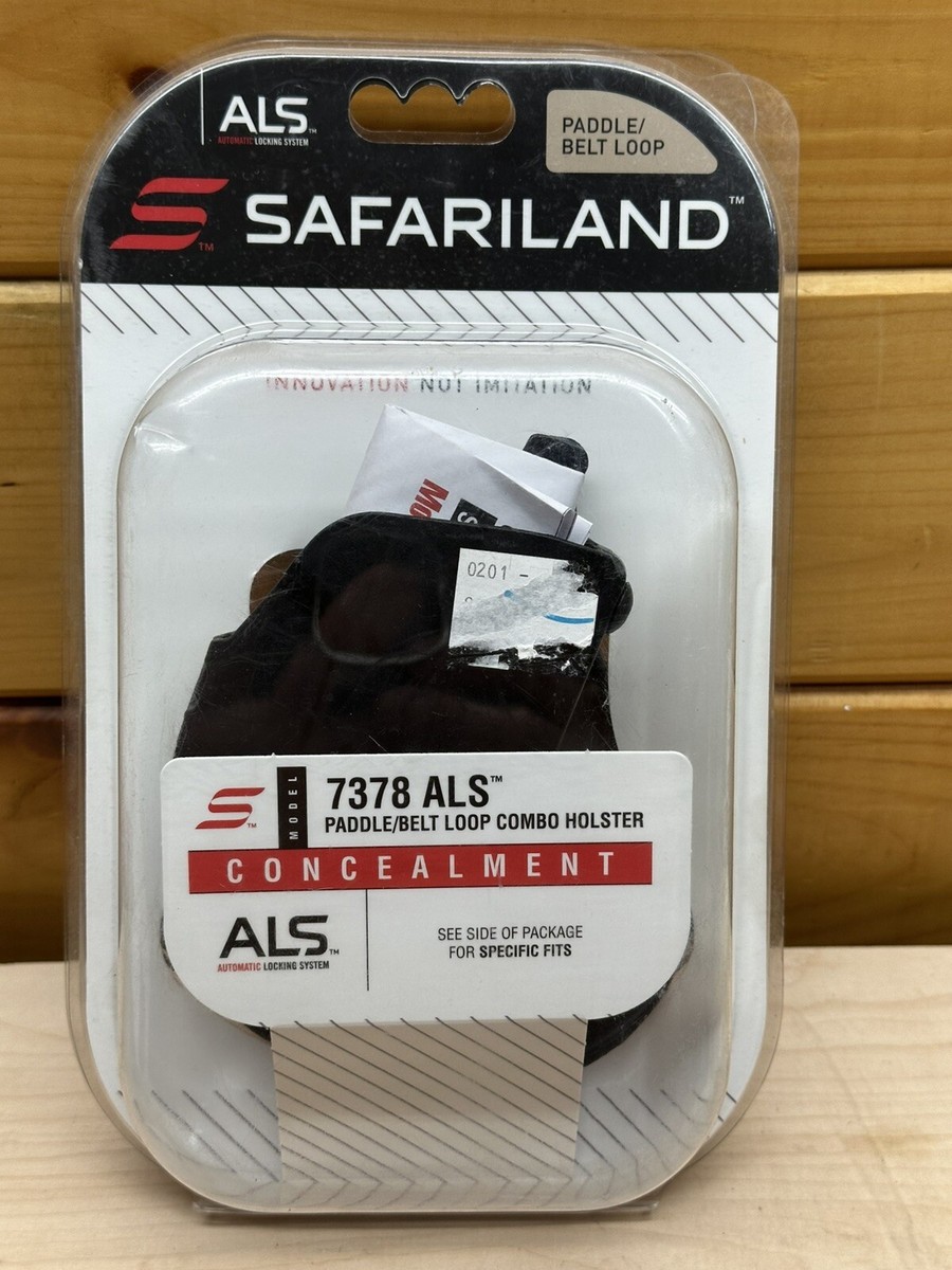 NEW Safariland 7378 7TS ALS Paddle Belt Combo Holster SA Hellcat 3