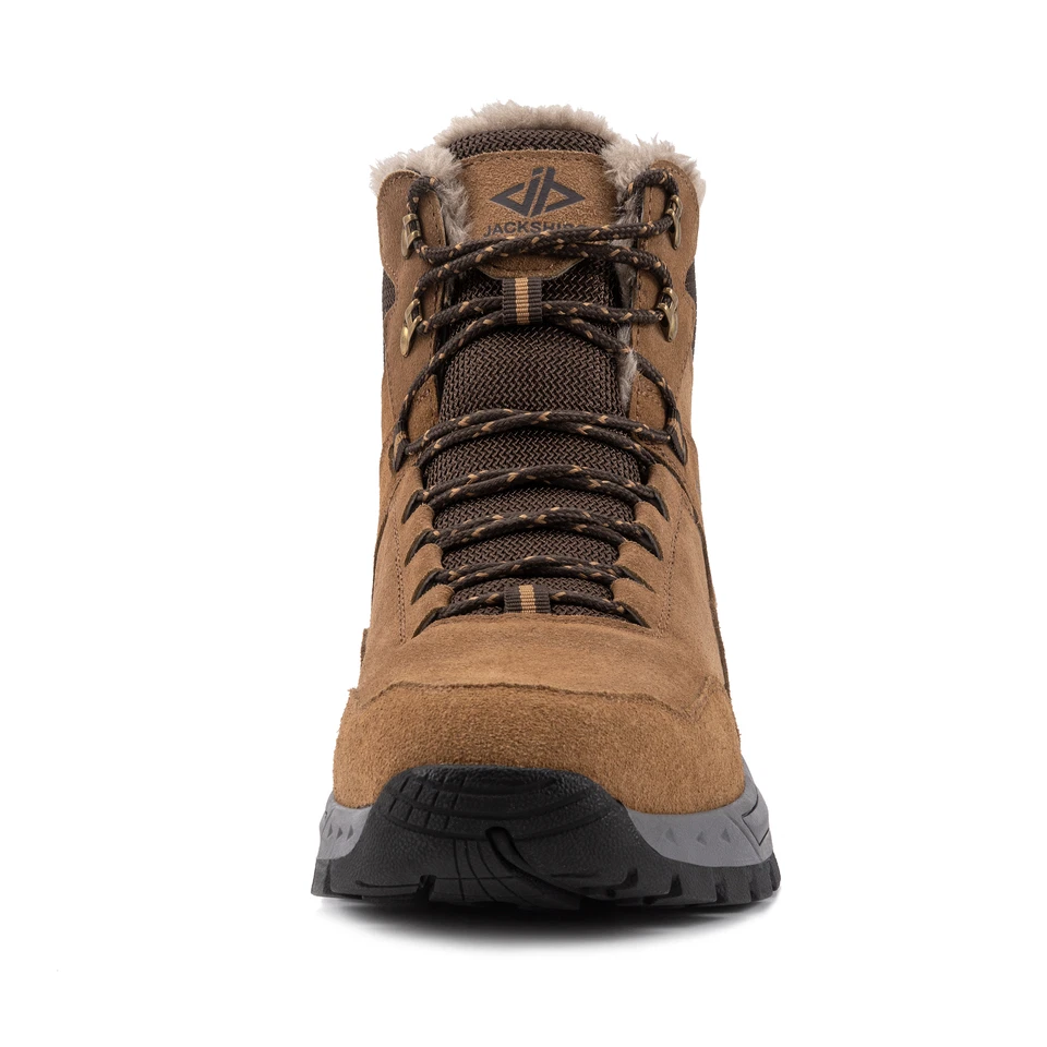 JACKSHIBO Stiefel Winter Sneaker Boots Wasserdicht Trekking Gefüttert Schuhe - Bild 3 von 4