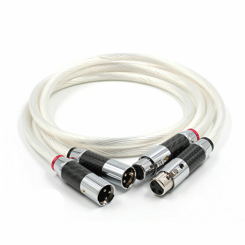 Hi-Fi OCC Silver Plated Power Cables for High Quality Audio