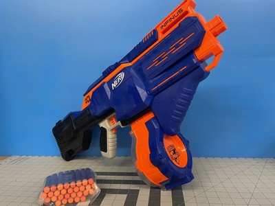 Nerf Elite Infinus automatic gun capacity 30 toy store - AliExpress