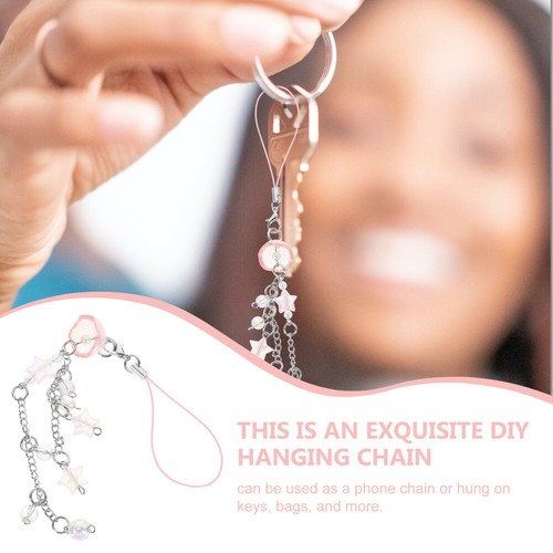 Jellyfish Tassel Mobile Chain Phone Charm Lanyard Decoration for - 第 10/12 張圖片