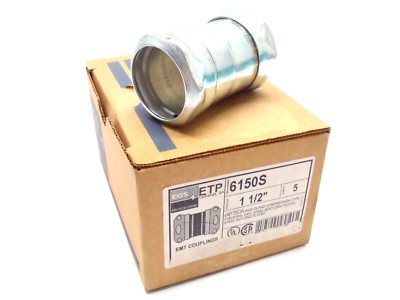 EGS 6150S ETP Gland Compression Conduit Coupler Fitting 1-1/2'' Inch Lot of 5