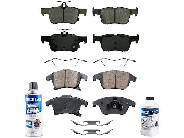 EBC Ultimax2 Rear Brake Pads | 2013+ Lincoln MKZ 2.0L Hybrid