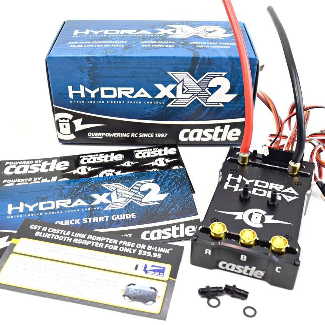 Castle Creations 010-0173-00 Hydra XLX2 8S Water-Cooled