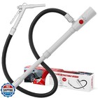 anngrowy Portable Transfer Pump Battery-Powered Stick Fuel Transfer Pump with
