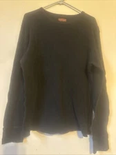 Jesse James Shirt West Coast 2X Choppers Black Long Underwear Work Wear Size 2XL