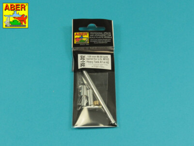 MW22 ABER MODELS 35L312 120 MM M-58 TANK BARREL FOR U.S. M103 HEAVY TANK A  for