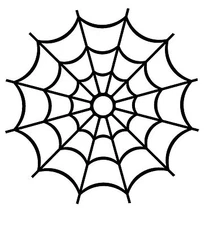 New Spider Web Cobweb Die Cut Vinyl Decal Sticker Car Window Wall Laptop S3722