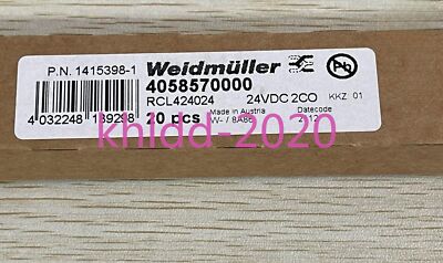 20pcs Weidmuller Relay RCL424024 4058570000 | eBay