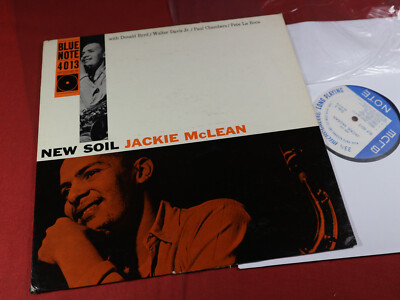 Jackie McLean  NEW SOIL  -  LP Blue Note BLP 4013 Mono DG Ear 47 West 63rd nm