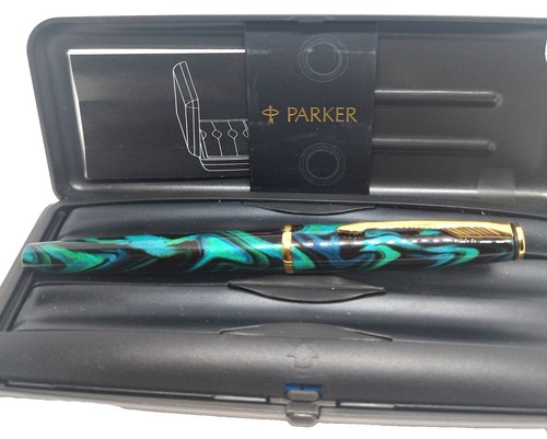 Parker 51, 21 Special Fountain Pen Octanium Fine Nib New USA Made