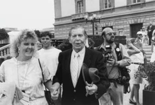 Comedian Milton Berle Holding Hands With An Unspecified Woman Arri- Old Photo