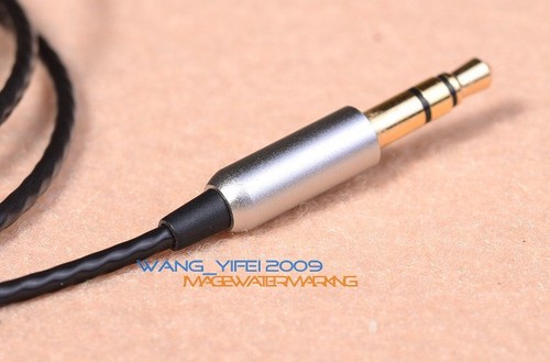 New Black Upgrade Silver Plated Cable For KOSS Porta Pro Portapro PP Headphone - Picture 2 of 4